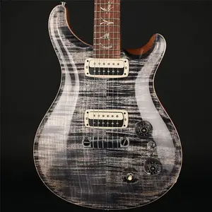 Гитара PRS Pauls в угольном цвете, гриф с узором #0393063