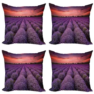 Чехол для подушки Abakuhaus, темно-фиолетовый