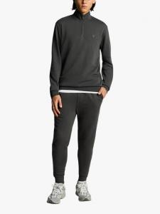 Свитшот с молнией на четверть Superfine Lyle & Scott, Gunmetal