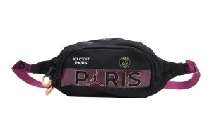 Париж Немецкая Коллаборация Полиэстер Плечевая Сумка Кроссбоди Слинг Поясная Сумка Классическая Унисекс Черный Фиолетовый Джордан