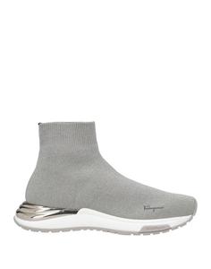 Кроссовки Ferragamo, светло-серый