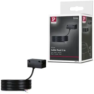 Подвесной светильник ULine Zubehör Einspeisung 47x26 мм черный 1 шт. Paulmann, черный