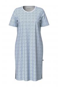 Ulla Popken Ночная рубашка в цвете Navy, Pastel Blue
