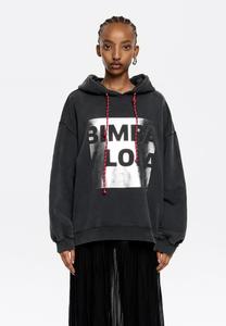 Худи Bimba Y Lola LOGO, Black Lavado/Black