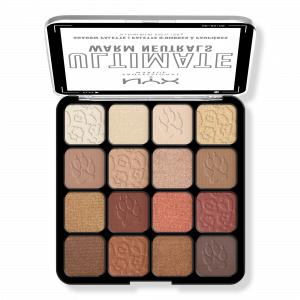 Палитра теней Ultimate Color Shadow Palette Warm Neutrals NYX Professional Makeup