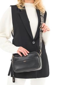 Сумка кросс-боди Rieker Cross body bag, Animalprint/Black