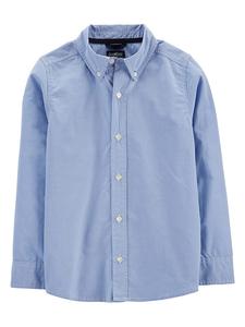 Рубашка OshKosh, светло-синий