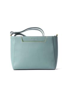 Кожаная сумка через плечо Sandrin 1 мятно-зеленого цвета VARGU