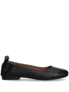 BOSS балетки с логотипом, черный