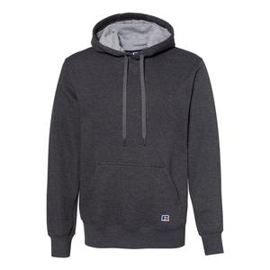 Спортивная толстовка с капюшоном из хлопкового флиса Russell Russell Athletic, цвет charcoal heather