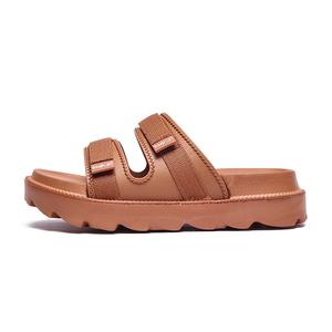 OUBT Женские слайдеры Розовый/Чёрный/Коричневый - Красно-коричневый, цвет Red Brown