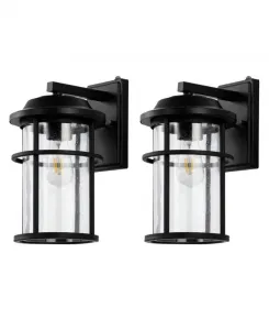 Настенный светильник Cianna 24 см Safavieh, матово-черный