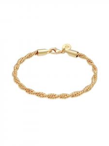 Elli Браслет из серебра 925 пробы с золотым покрытием