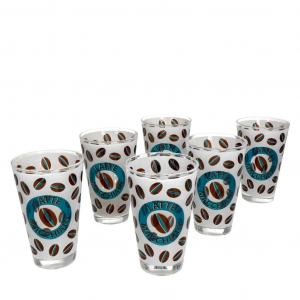 Набор из 6 стаканов Cremona Latte Macchiato 240 мл, синий кофе какао Ritzenhoff & Breker