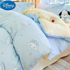 Disney Комплект постельного белья (пододеяльник 155х205 см + 2 наволочки), детский, хлопок, принт Cupcake Cinnamoroll