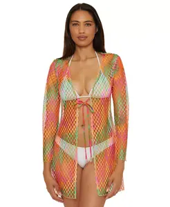 Женская туника-накидка Mirage Fishnet Becca, мультиколор