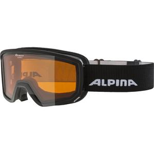 Горнолыжная/сноубордическая маска Scarabeo S DH Alpina, black matt