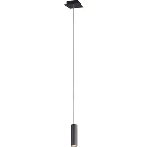 Подвесной светильник TRIO Leuchten Marley GU10, подвесная лампа, GU10, сменная лампочка (макс. 35 Вт) Trio Leuchten, черный