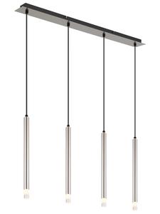 Подвесной светильник RYAN серебристого цвета Globo lighting