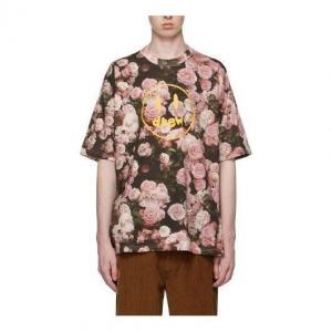 Футболка ssense exclusive painted mascot t-shirt 'pink khaki' Drew House, розовый