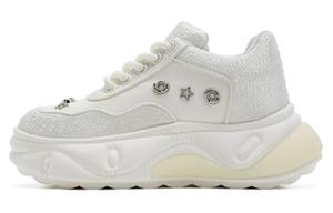 Низкие массивные кроссовки HARSON женские, белые