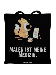 Сумка для переноски Mr & Mrs Panda Fuchs Malen, черный