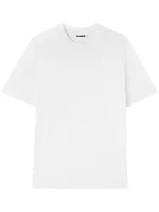 Футболка с круглым вырезом JIL SANDER, белый