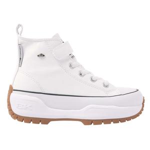 Высокие кроссовки British Knights Kaya mid fly, белый черный