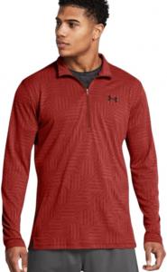Under Armour мужская кофта Tech Vent 1/2 Zip, Earthen Orange/Black