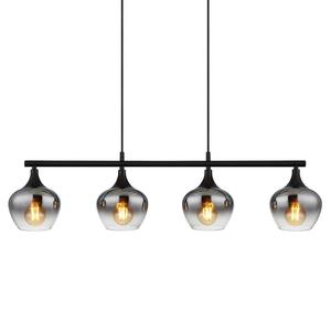 Подвесной светильник Globo Lighting Maxy Typ E, дымчатое стекло / железо - 4-х ламповый