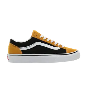 Кроссовки Style 36 Vintage Suede Vans, желтый