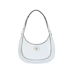 TORY BURCH Кожаная сумка через плечо Робинсон полумесяц женская сумка через плечо цвет вершина