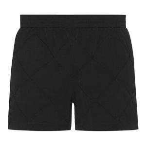 Шорты Bottega Veneta Embossed Quilted Shorts, Fondente