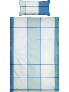 Мягкое махровое постельное белье синего цвета Erwin Müller, 135x220 см (80x80 см)