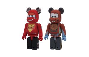 Movie Animation Racing Mobil 2 Lightning McQueen & Mater 2 Pack Set Blister Packs 100% BE@RBRICK