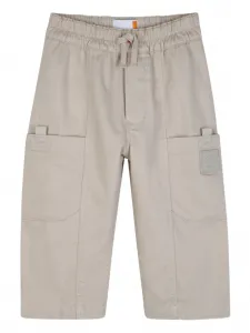 Брюки карго с кулиской Timberland Kids, бежевый