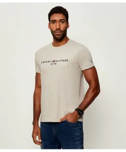 Футболка Slim fit Tommy Hilfiger, серый