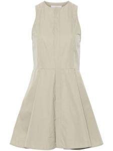 Расклешенное платье мини AMI Paris, зеленый