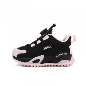Jeep Кроссовки для бега Running Collection Cushioning, износостойкие, низкие Starburst Black/Pink, детские