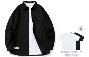 Куртка унисекс STNW, серая (в комплекте с футболкой)