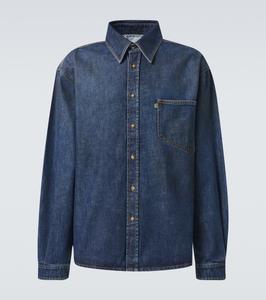 Джинсовая рубашка ERL, Dirty Blue