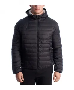 Стеганая куртка с капюшоном U.S. Polo Assn., черный