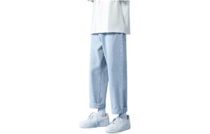 Джинсы унисекс MONTVOO, Светло-синий