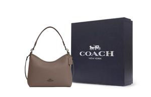 COACH Кожаная переносная сумка через плечо