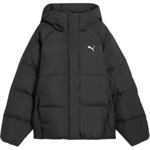 Утепленная пуховая куртка с капюшоном для женщин PUMA, черный