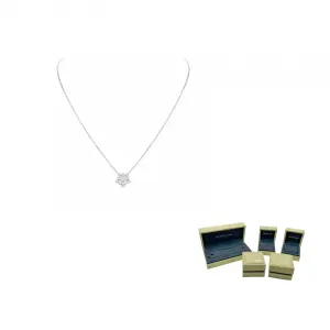 Van Cleef & Arpels 18K White Gold ожерелье женское