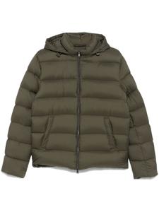 Куртка со съемным капюшоном Herno, зеленый