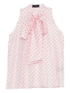 Блузка в горошек STYLAND, розовый