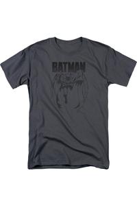 Футболка с коротким рукавом для взрослых Batman Grey Noise Gildan