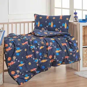 Постельное белье Dream Sleep Rocket 100x135 см + 40x60 см Traumschlaf